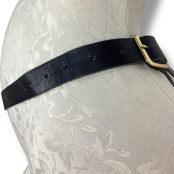 Clare V. Black Perforated Leather Fanny Pack Crossbody travel minimalist - Picture 11 of 11